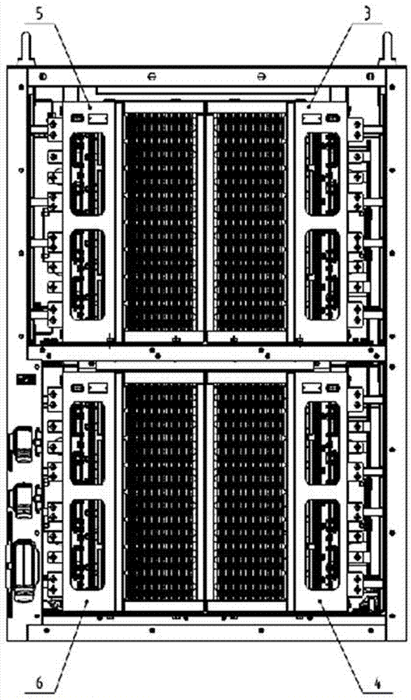 Locomotive traction inverter