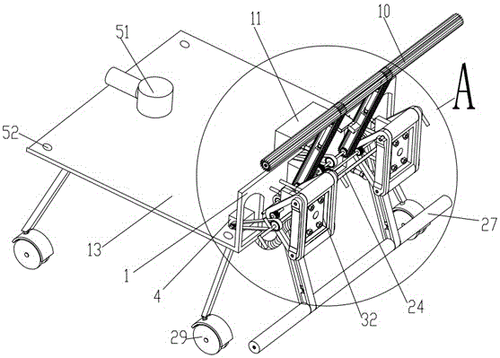 A wall cleaning robot system device