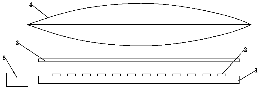 Preparation and application of full-spectrum intelligent plant lamp