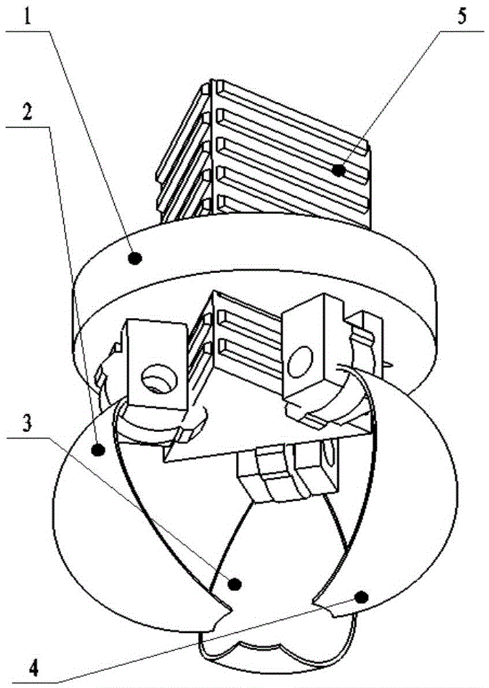 An anti-broken egg picking device