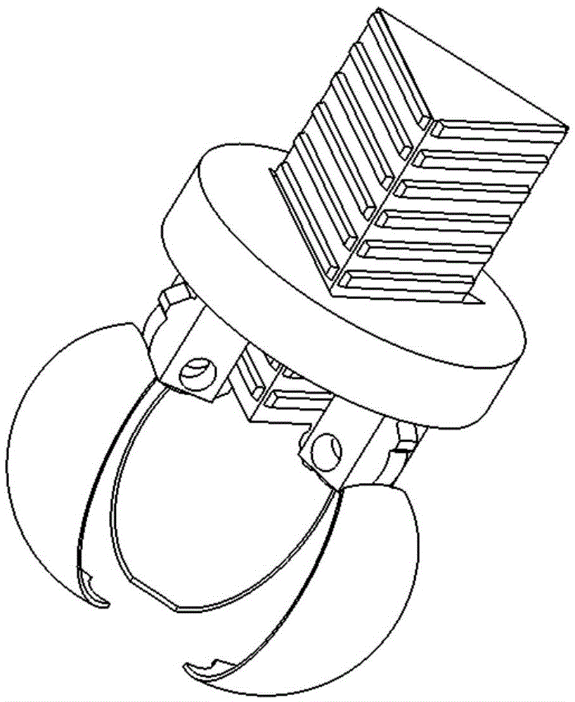 An anti-broken egg picking device