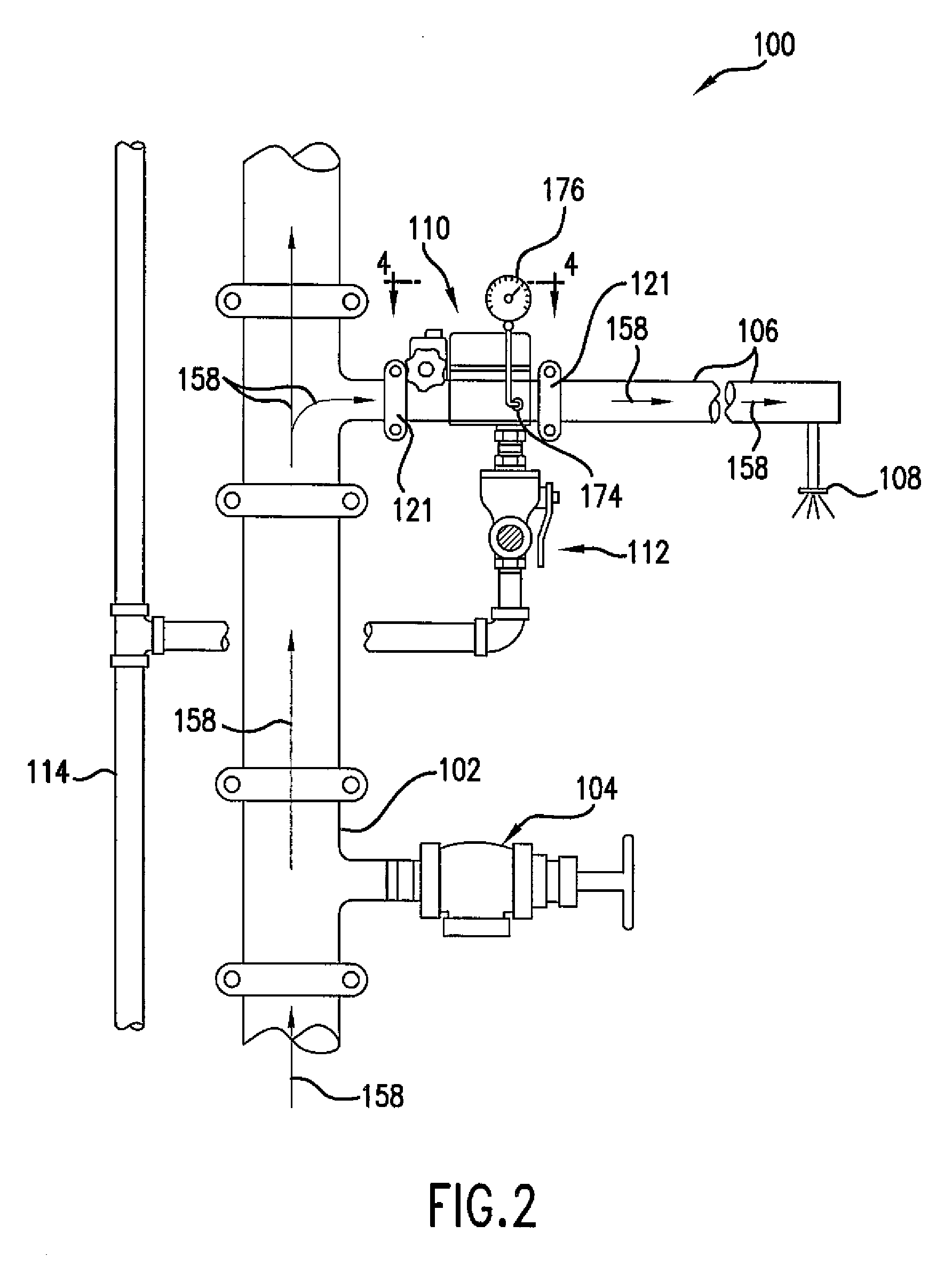 Flow control assembly for a fire sprinkler system