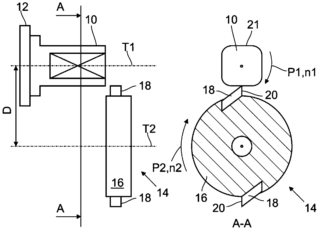 Method for producing one or more concave cut-outs on a main body which is, in particular, substantially cylindrical, armature, keeper plate, and electromagnetic actuator