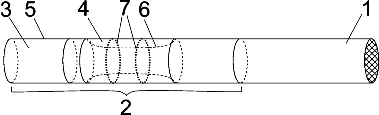 Heated-non-combustible cigarette filter stick