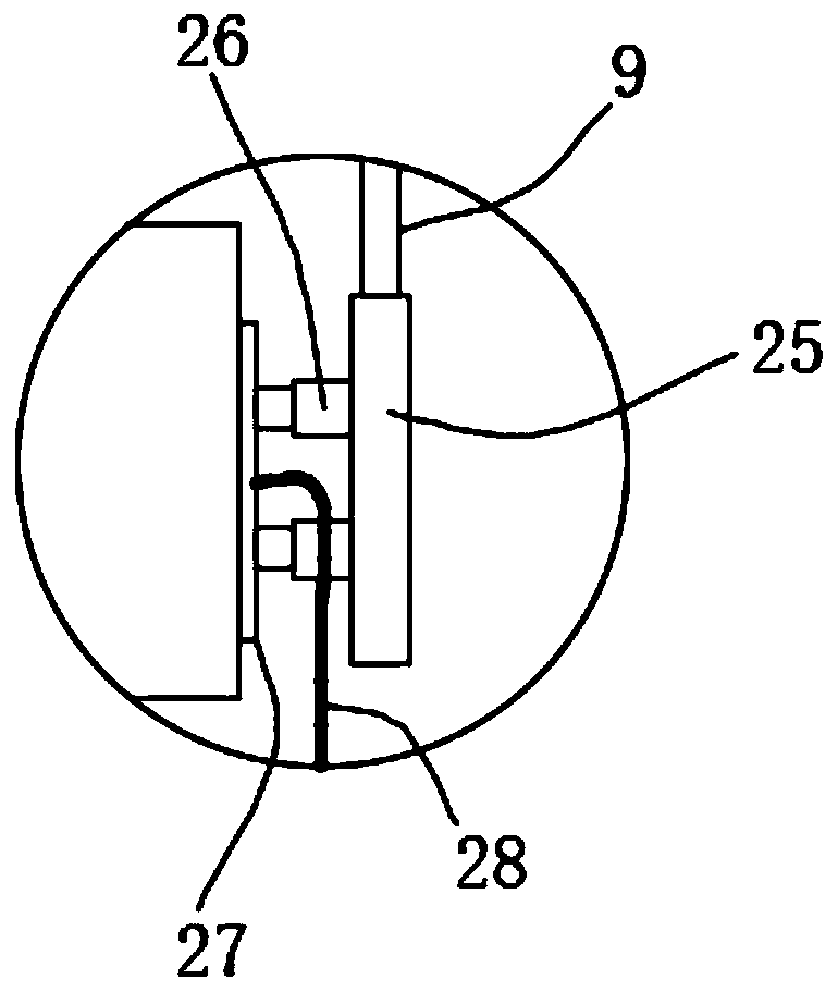 Electrical special tool insulation degree detecting device