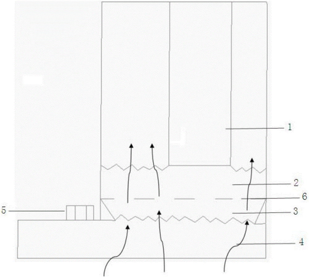 Device and method for separating suspended micro-oil-fume particles on range hood