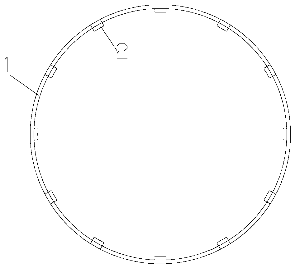 Stator retainer, motor stator and motor stator injection molding method