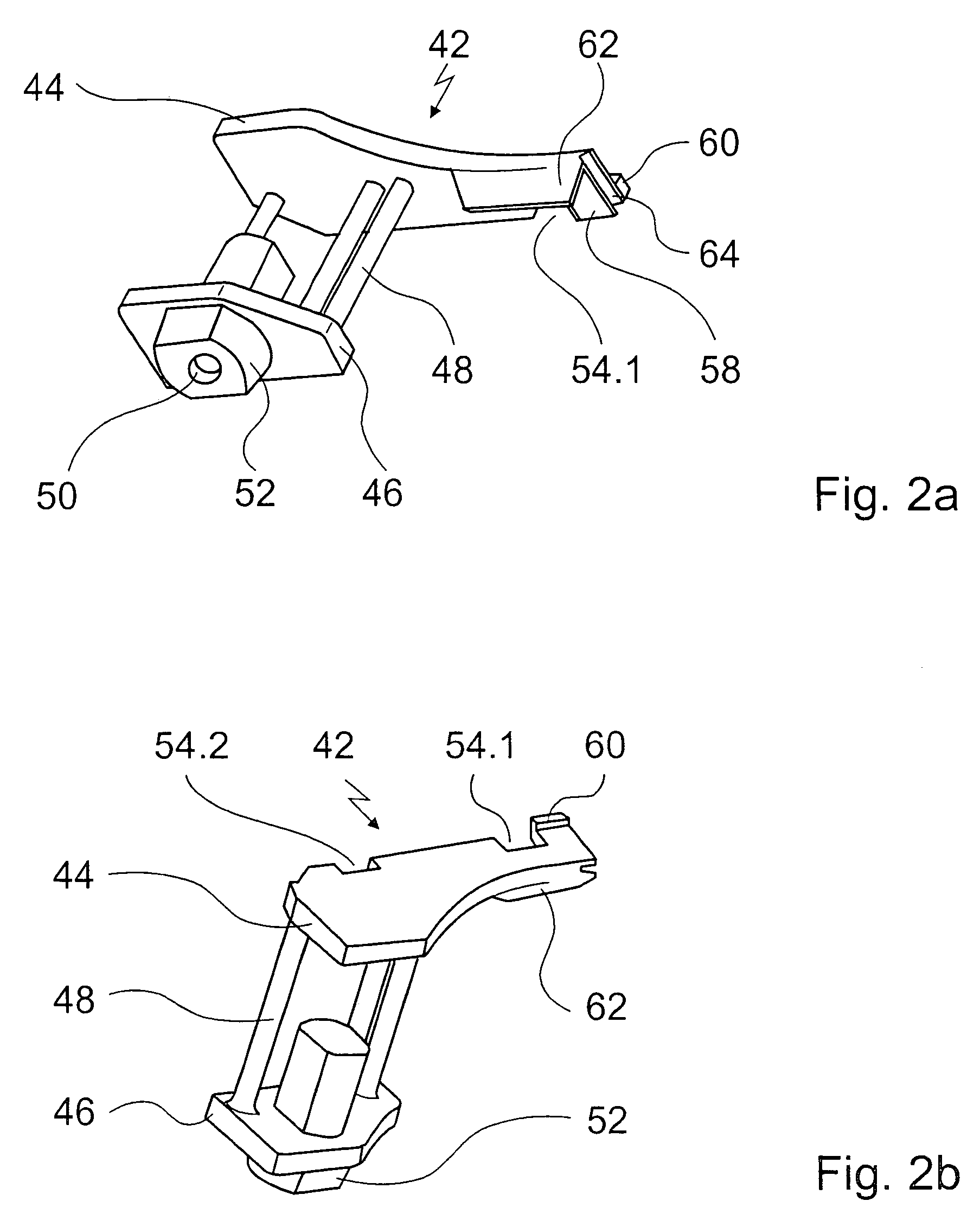 Bearing arrangement for vibrationally mounting a grinding disk in a grinder