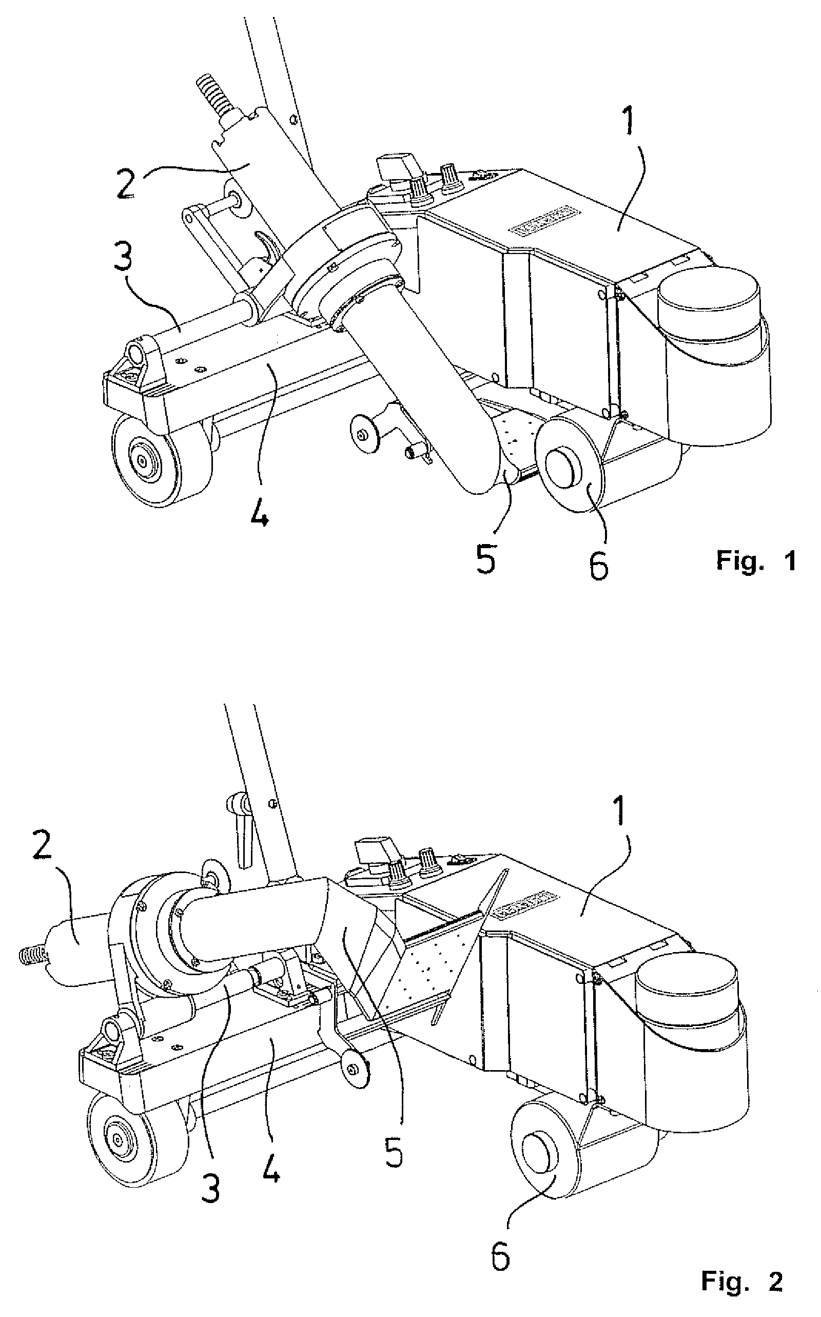 Hot air nozzle