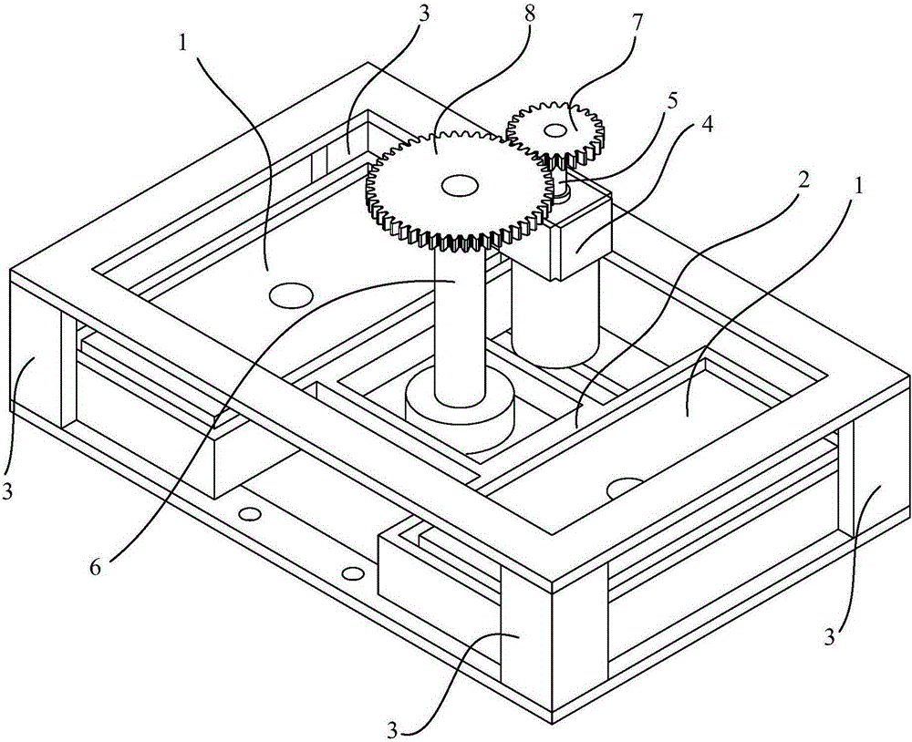 Magnet moving mechanism and window-cleaning robot