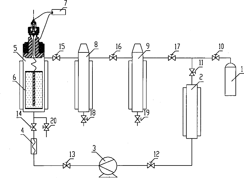 Supercritical liquid extraction method for effective ingredients of natural product and device thereof