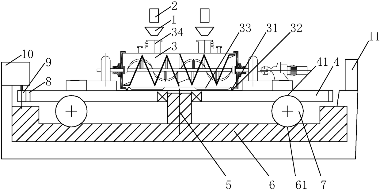 Chemical raw material production equipment