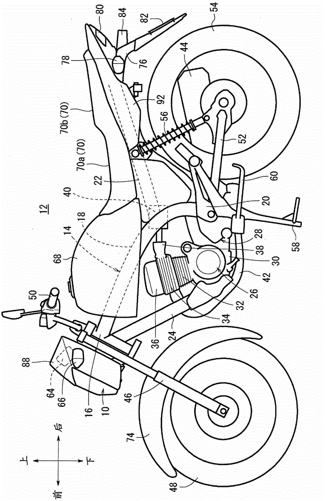 Light illuminator support structure for straddle vehicles