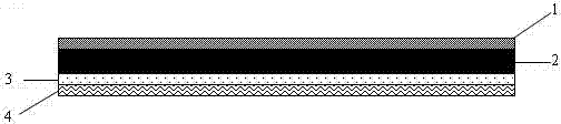 Novel solar cell backplate and preparation method thereof