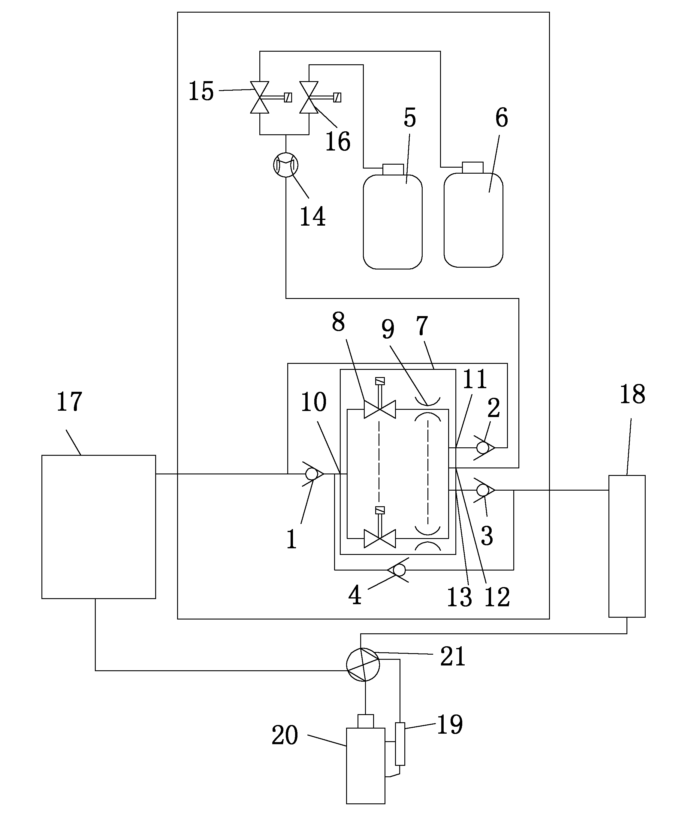 Refrigeration equipment performance automatic matching experiment instrument and its matching method