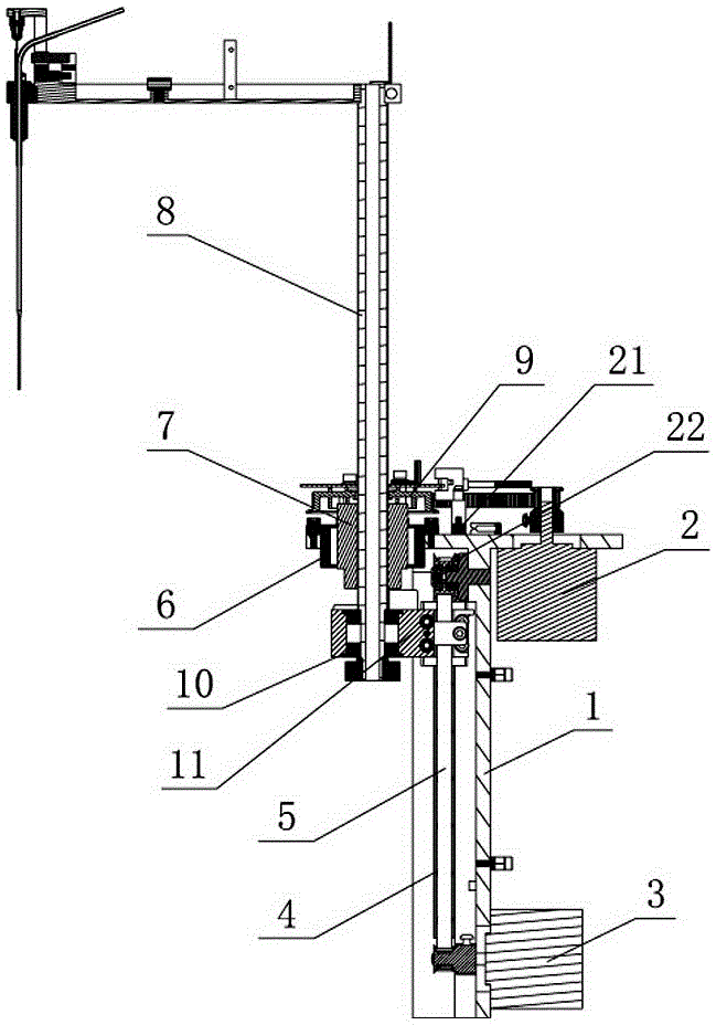 Three-dimensional sampling mechanism for fully-automatic chemiluminescence instrument