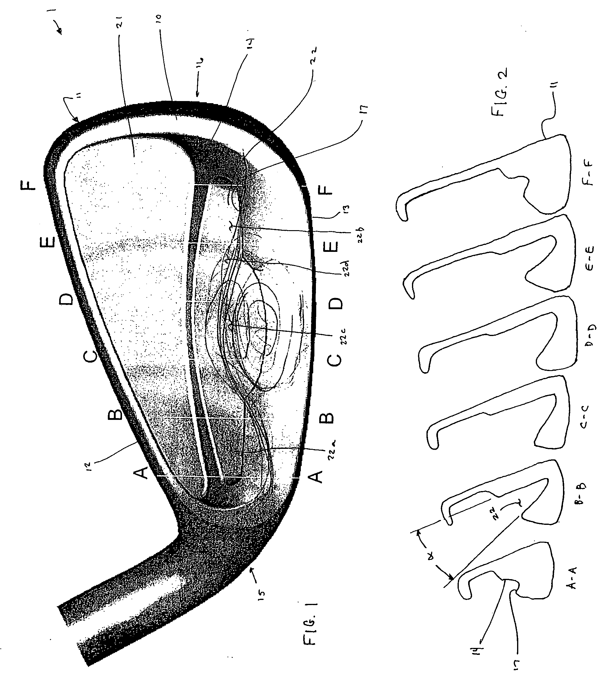 Golf club head with undercut