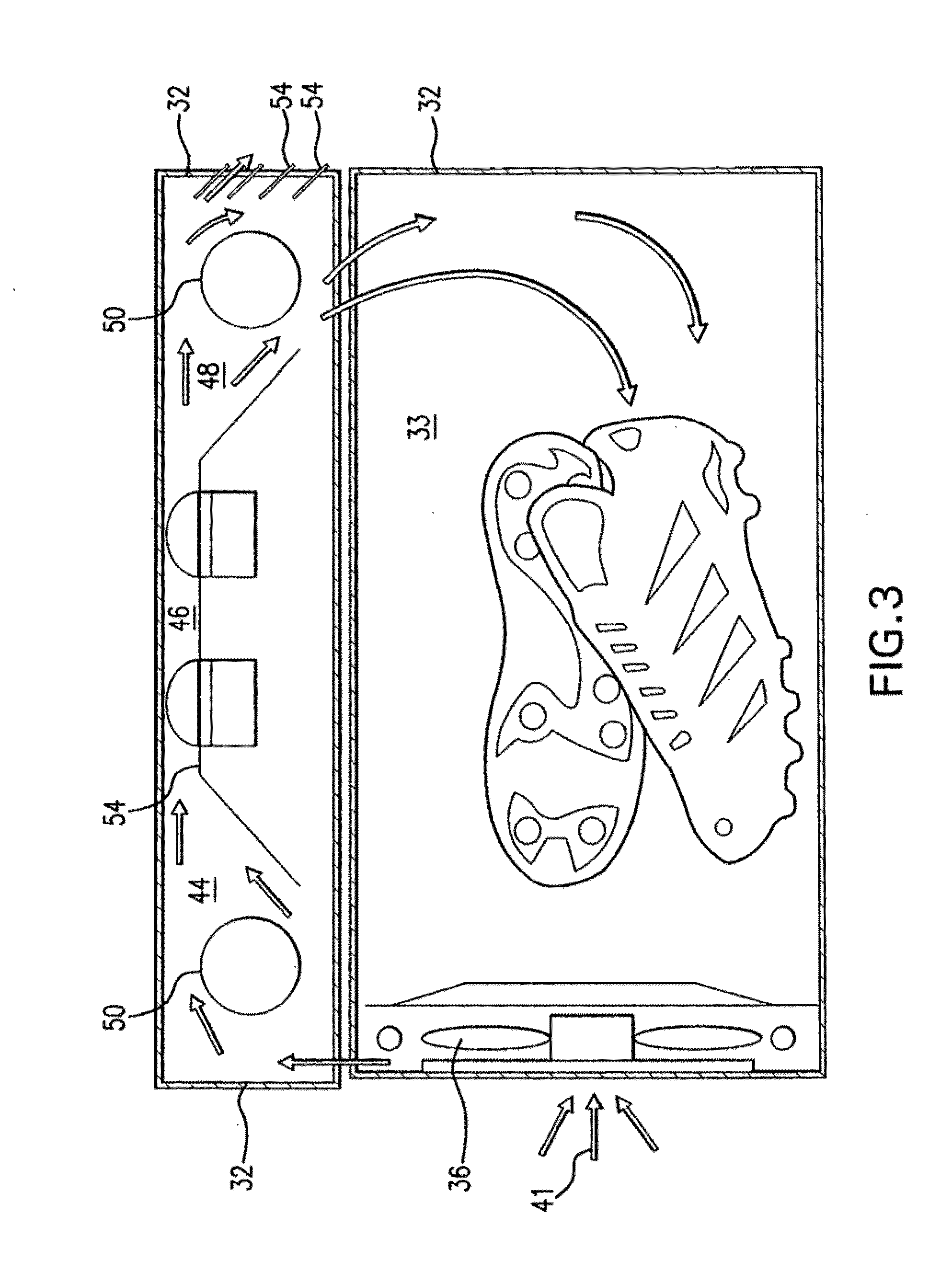 Apparatus and method for treating impurities in air and materials