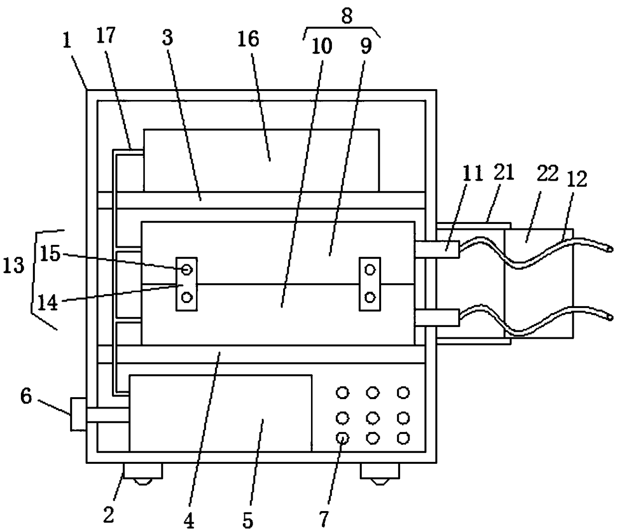 Holmium-thulium laser therapeutic instrument and adjustment method thereof