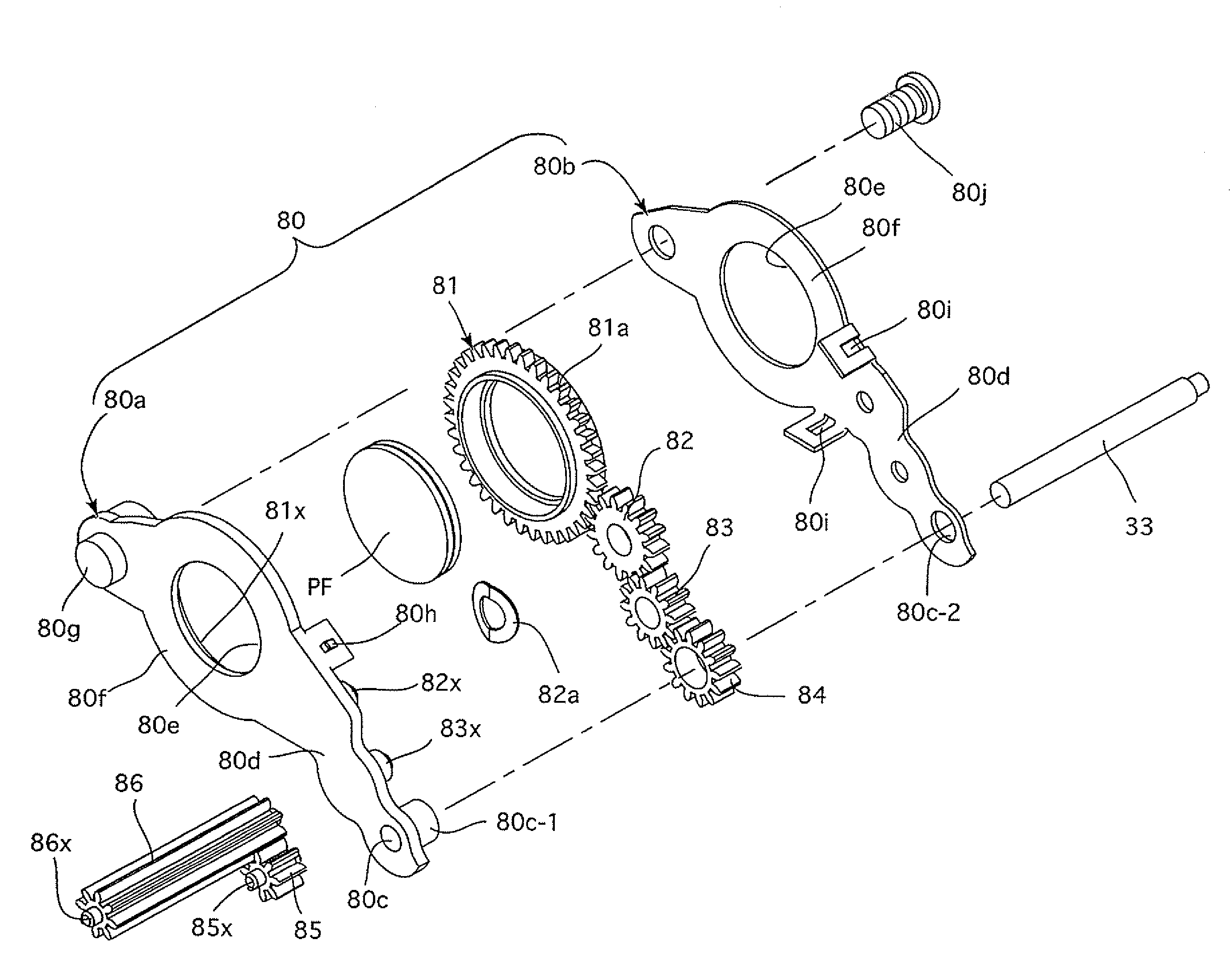 Retractable lens barrel