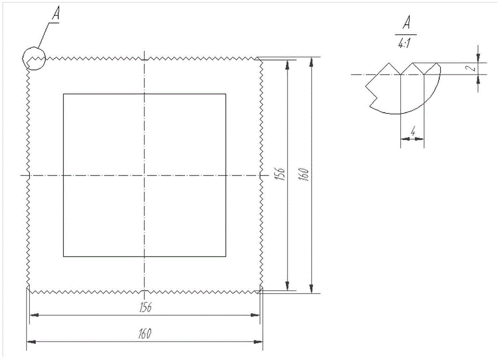 Three-dimensional target and global unified calibration method for linear structured light profile sensor