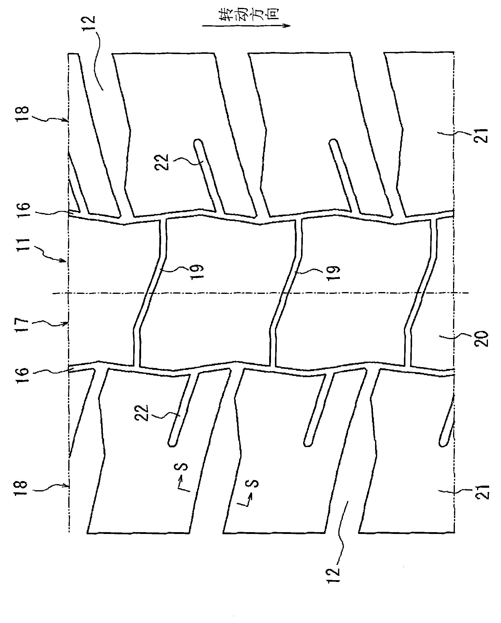 Pneumatic radial tire for heavy load