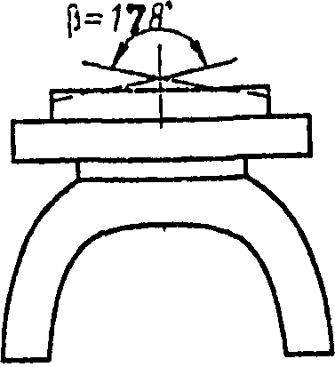 Processing method for cross universal coupling end-face teeth