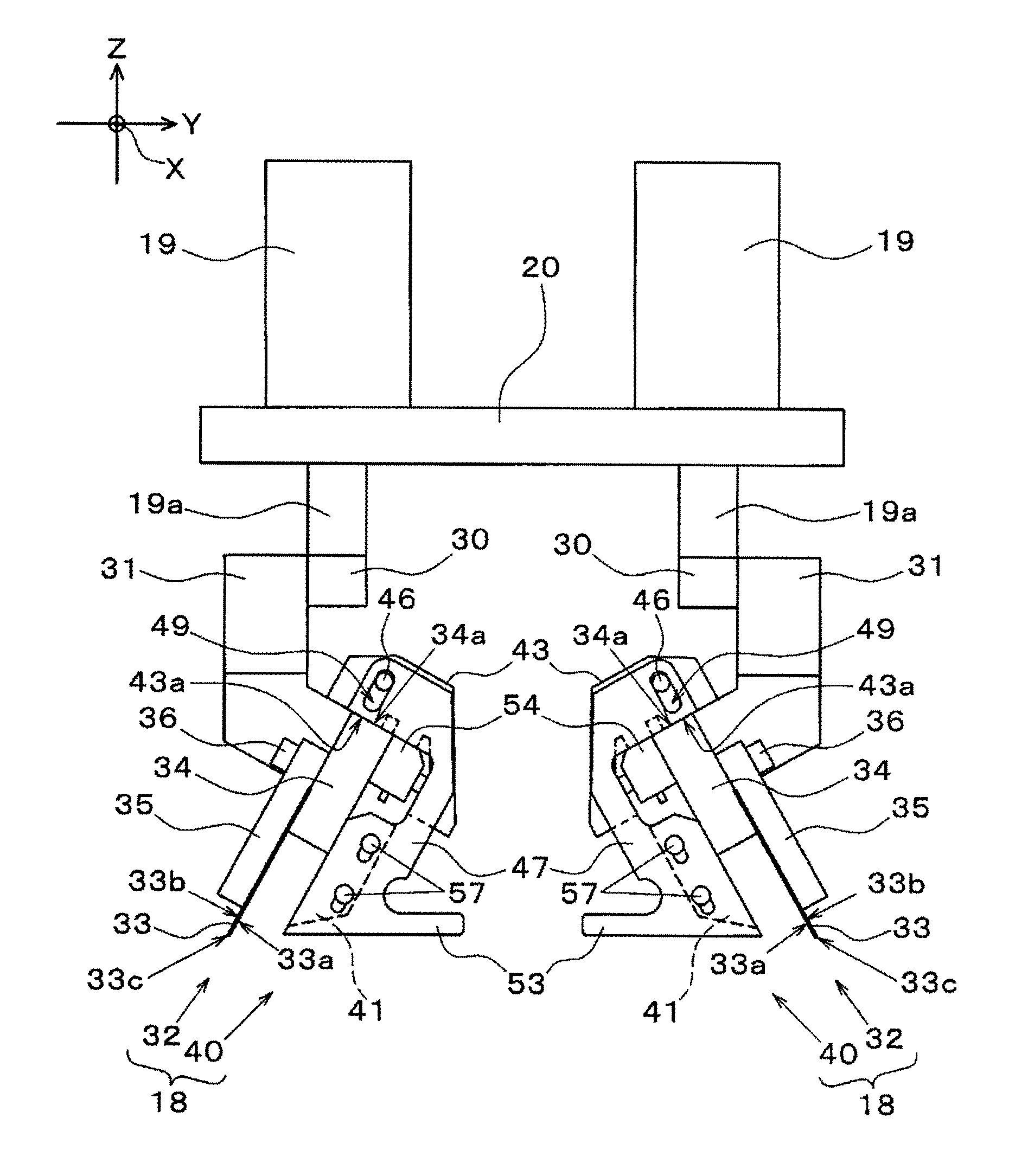 Screen printing machine and electronic component mounting system