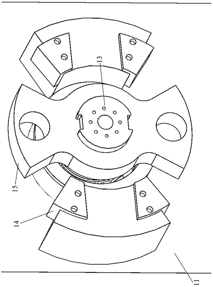 Supersonic wind tunnel model pitching motion protection device