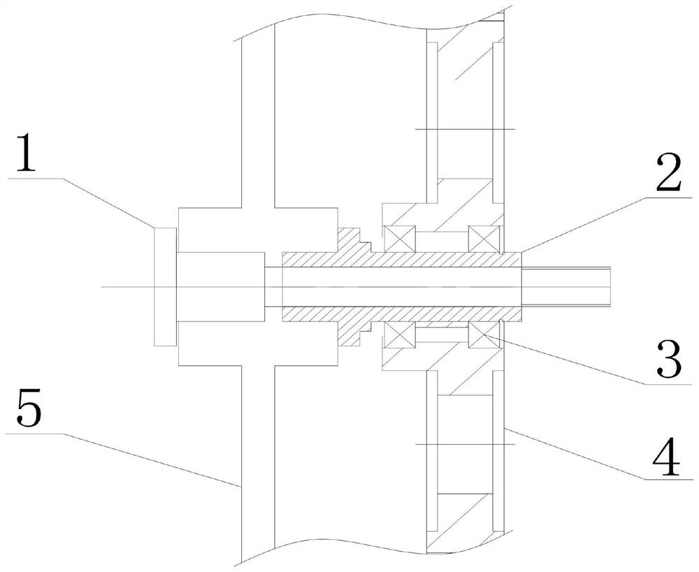 Connecting device for stranding machine