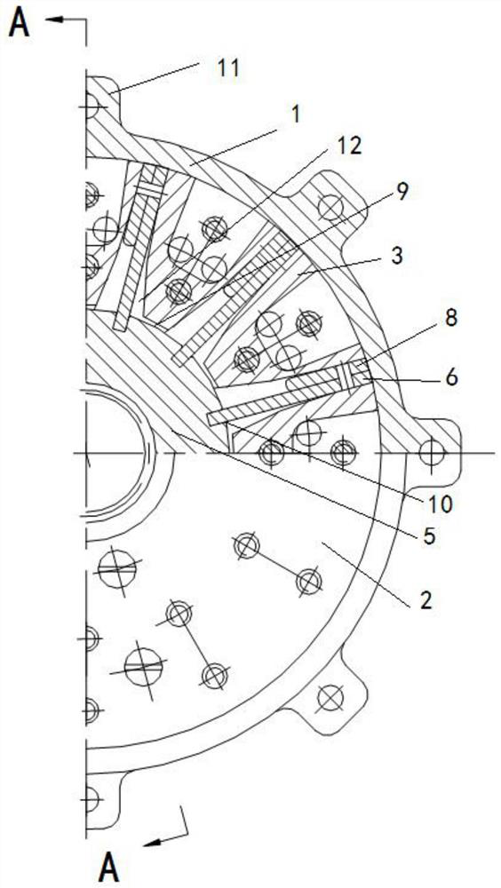 Shock absorber for rotational joint and shock absorption method thereof