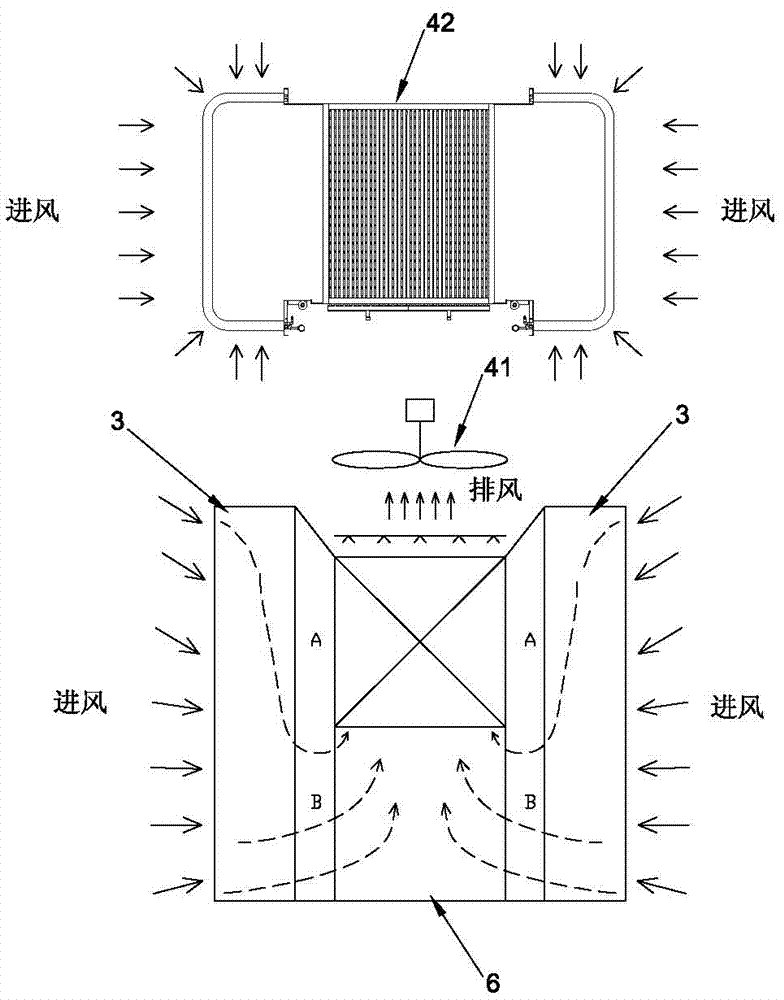 A compound evaporative cooling heat pump unit