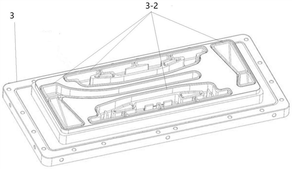 Packaging structure of integrated fuel cell stack and assembling method thereof