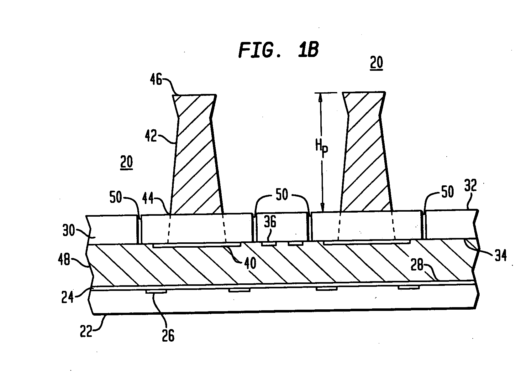 Micro pin grid array with pin motion isolation