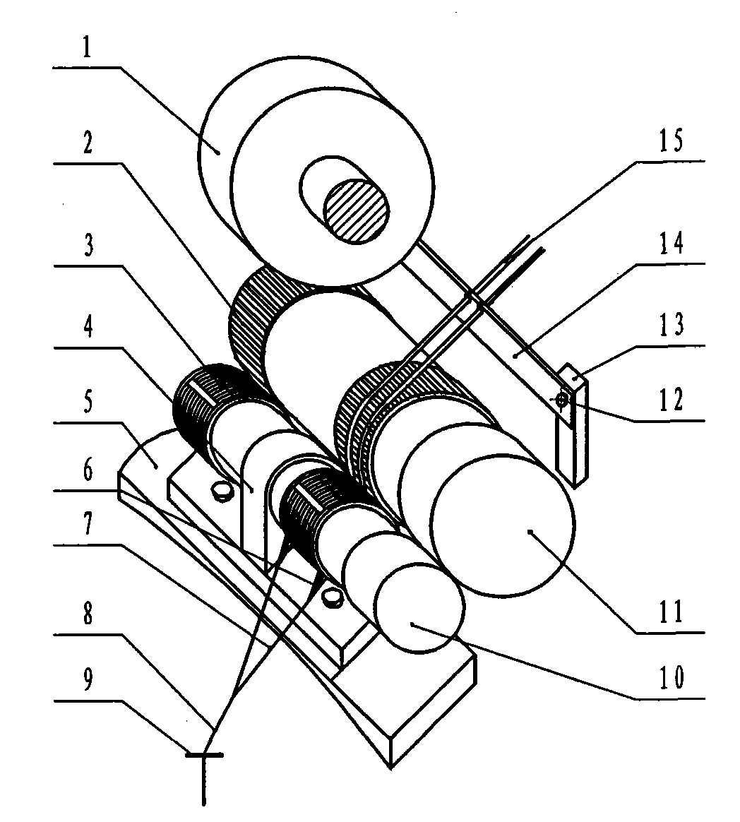 Beam-splitting compound spinning method and special equipment thereof