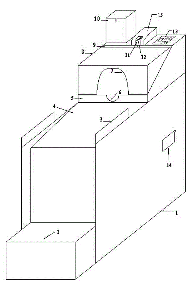 Full-automatic belt-type hair washing machine