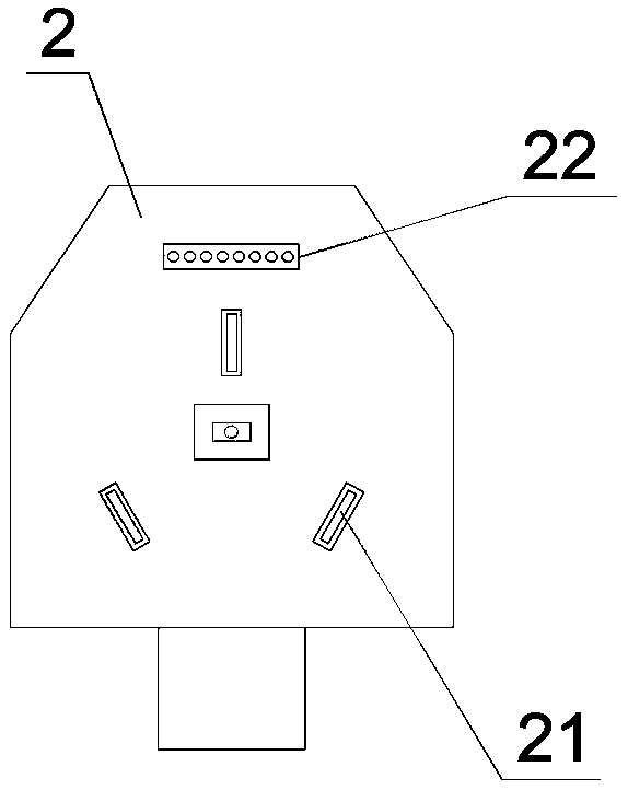 Power supply connecting device capable of realizing simultaneous connection of strong current and weak current