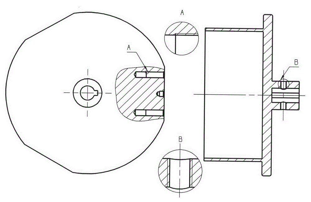 Auxiliary apparatus for plate part thermal spraying technology