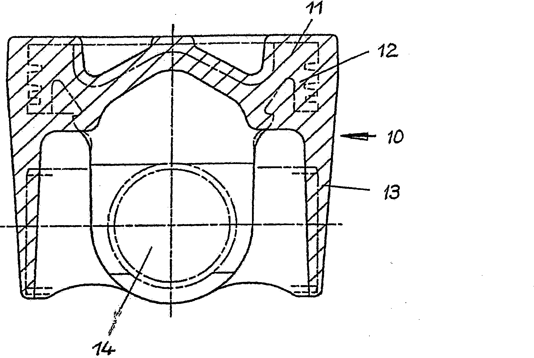 Method for the production of a single part piston and a piston produced by such a method