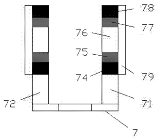 Implementation method for board spraying process guided by convex strip guide slot and adjustable in spray speed