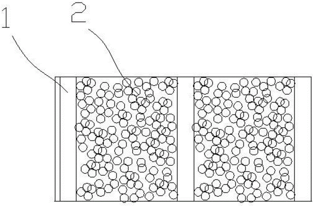 Core foamed concrete insulation brick and preparation method thereof