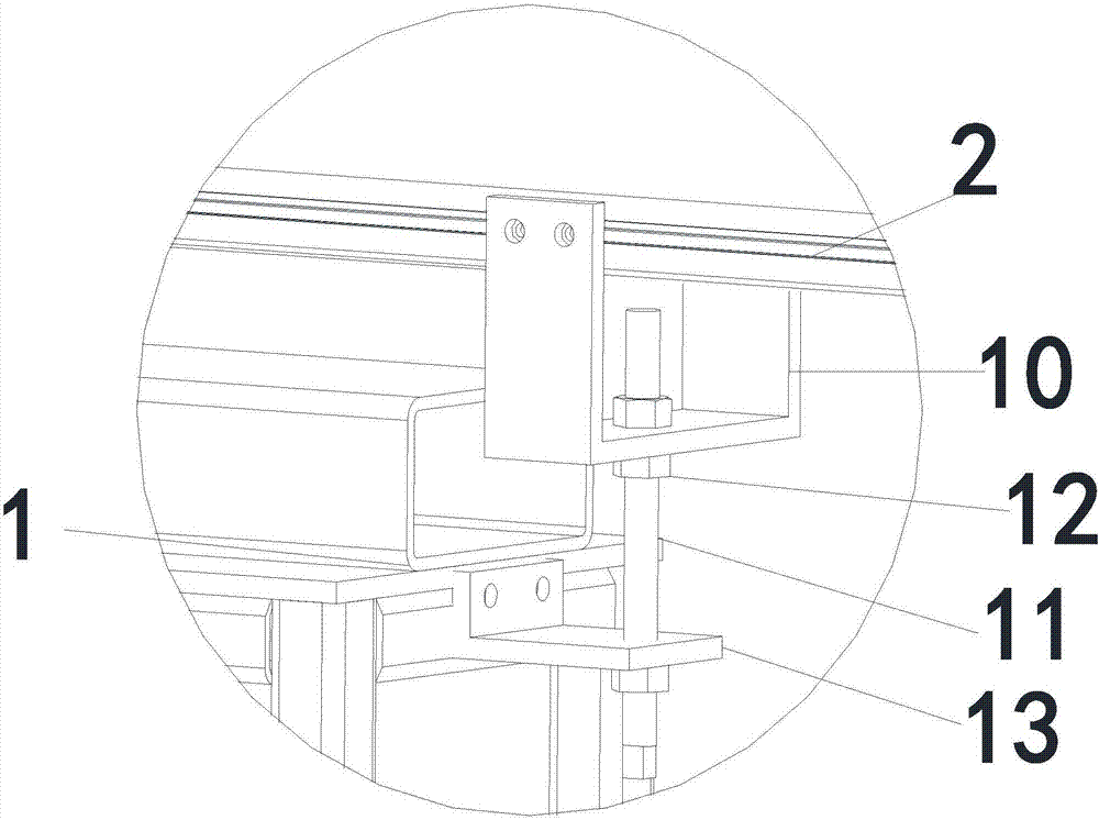 Feeding device for magnetic shoe chamfering and grinding and implementation method thereof