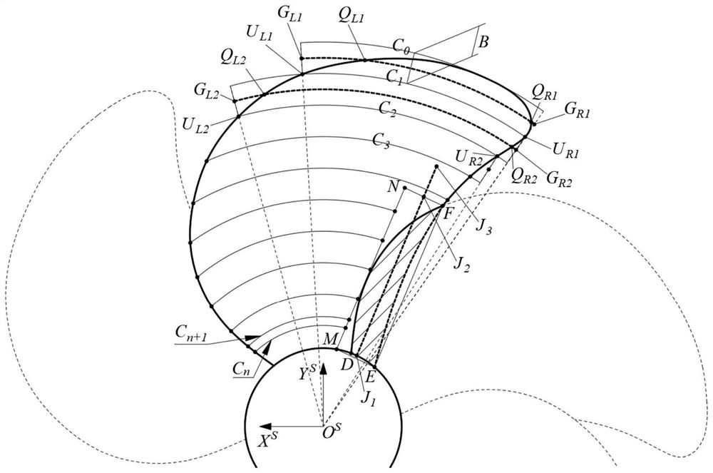 Propeller cleaning path planning method and cleaning robot using the same