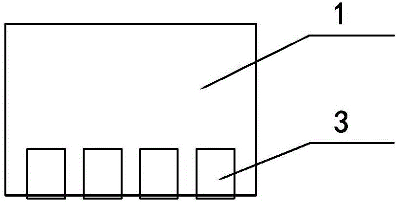 Side-stuck positive LED, lamp bar and high-transmittance display screen