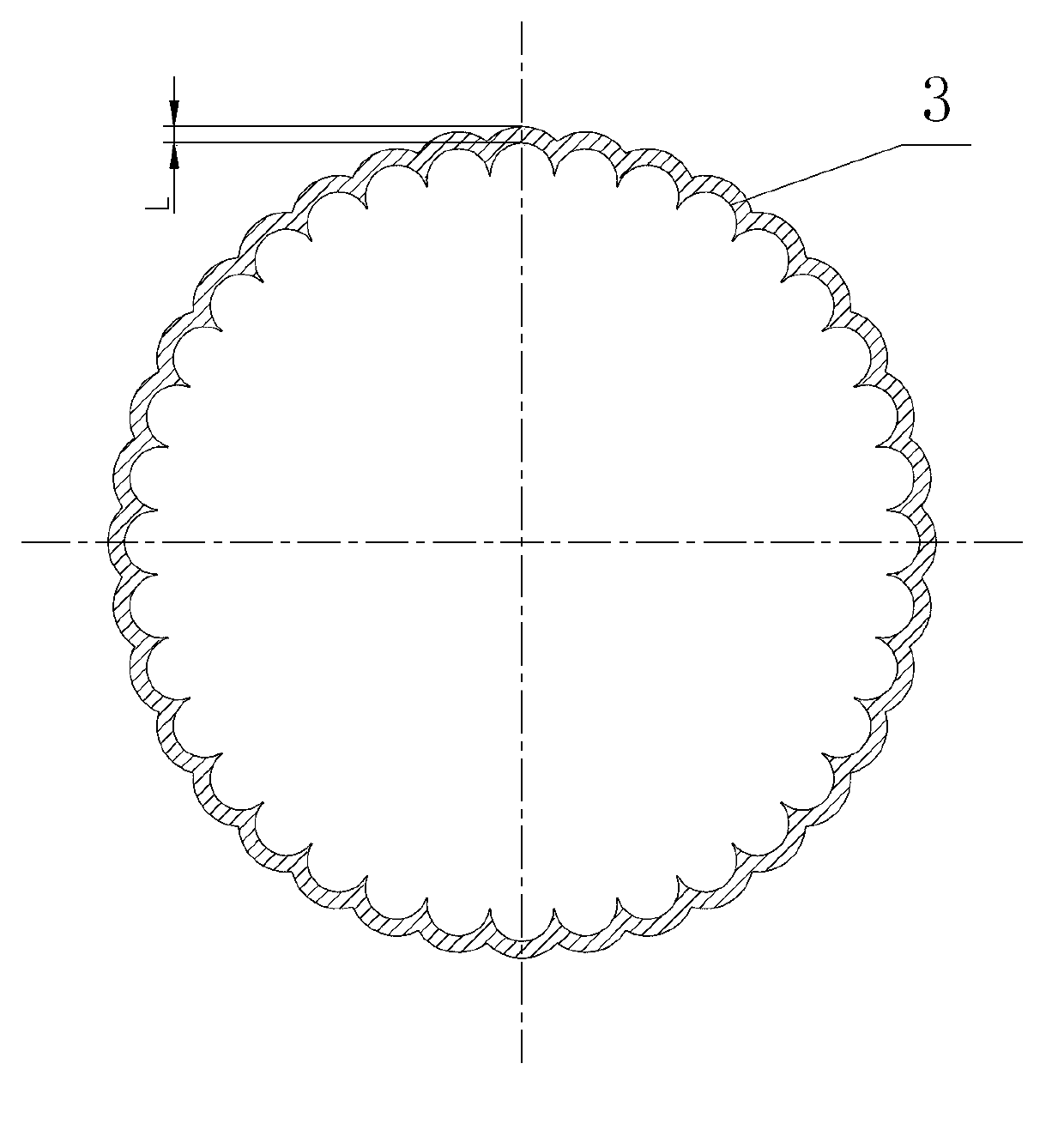 Flexible hitting-rod assembly structure for squeezing type breeding-peanut shelling machine