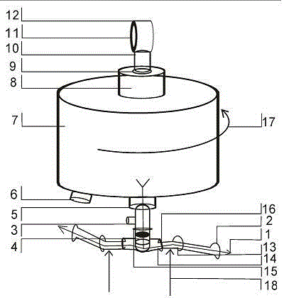 Networking spray fire-fighting device