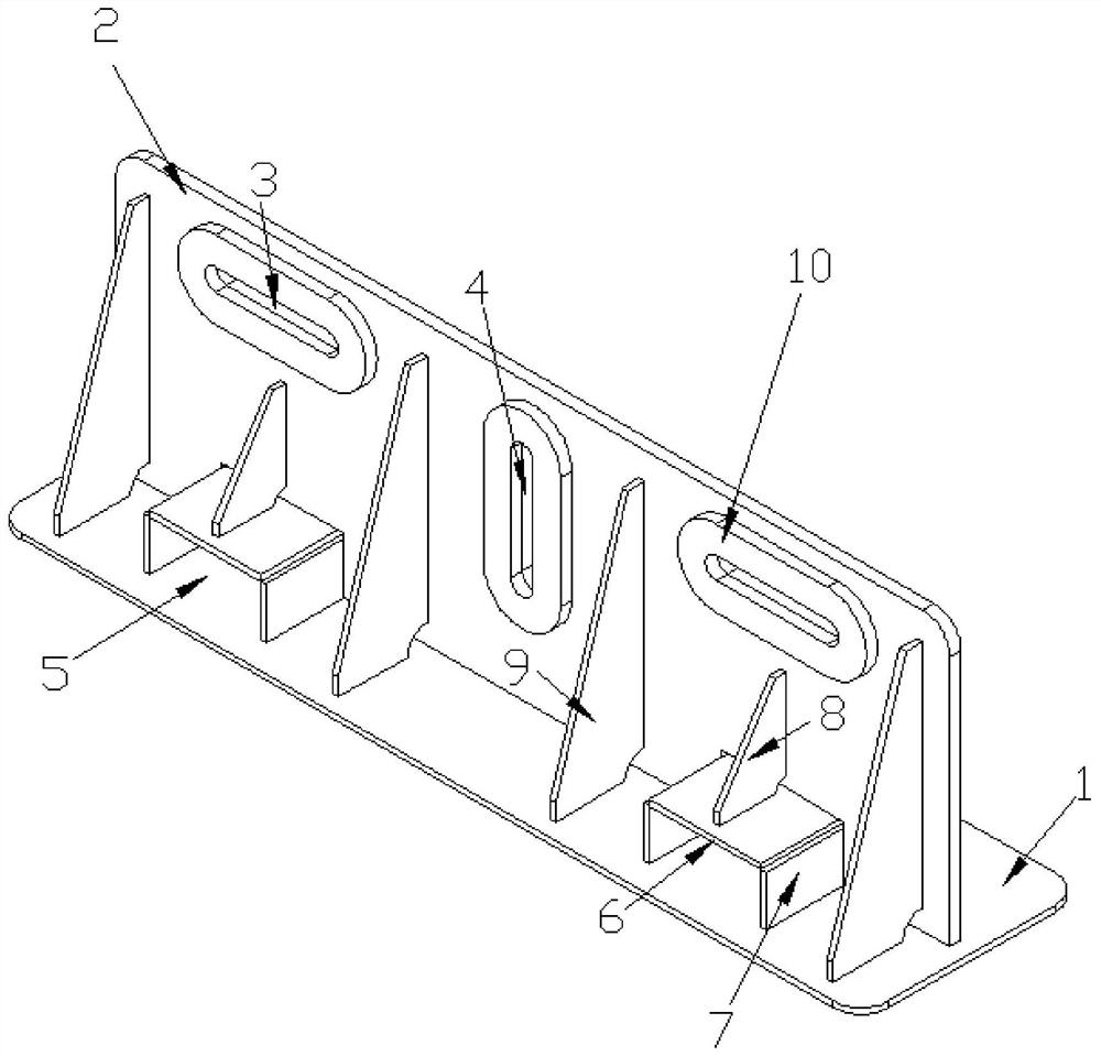 Wind tower universal type temporary bracket