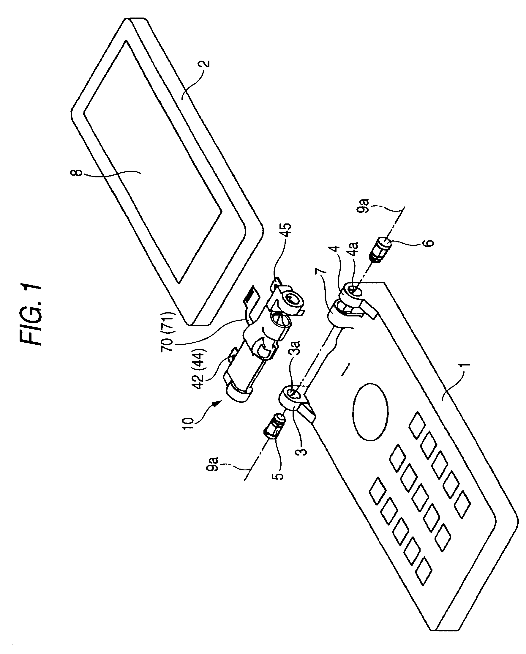 Rotary structure for relaying signals