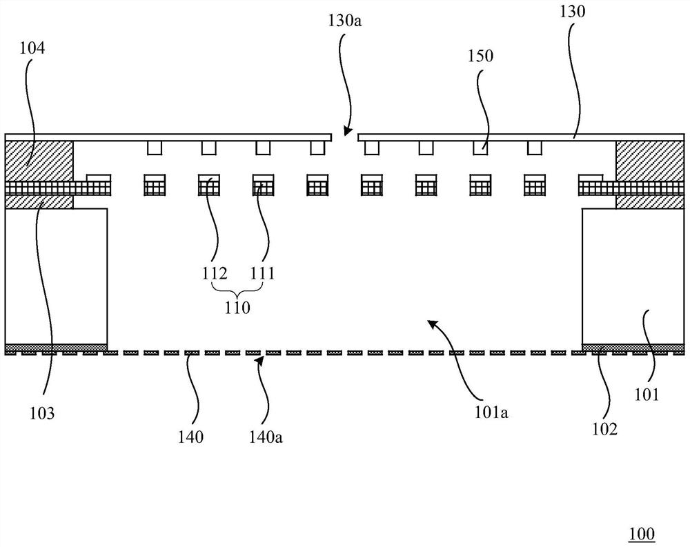 MEMS microphone and micro-electromechanical structure