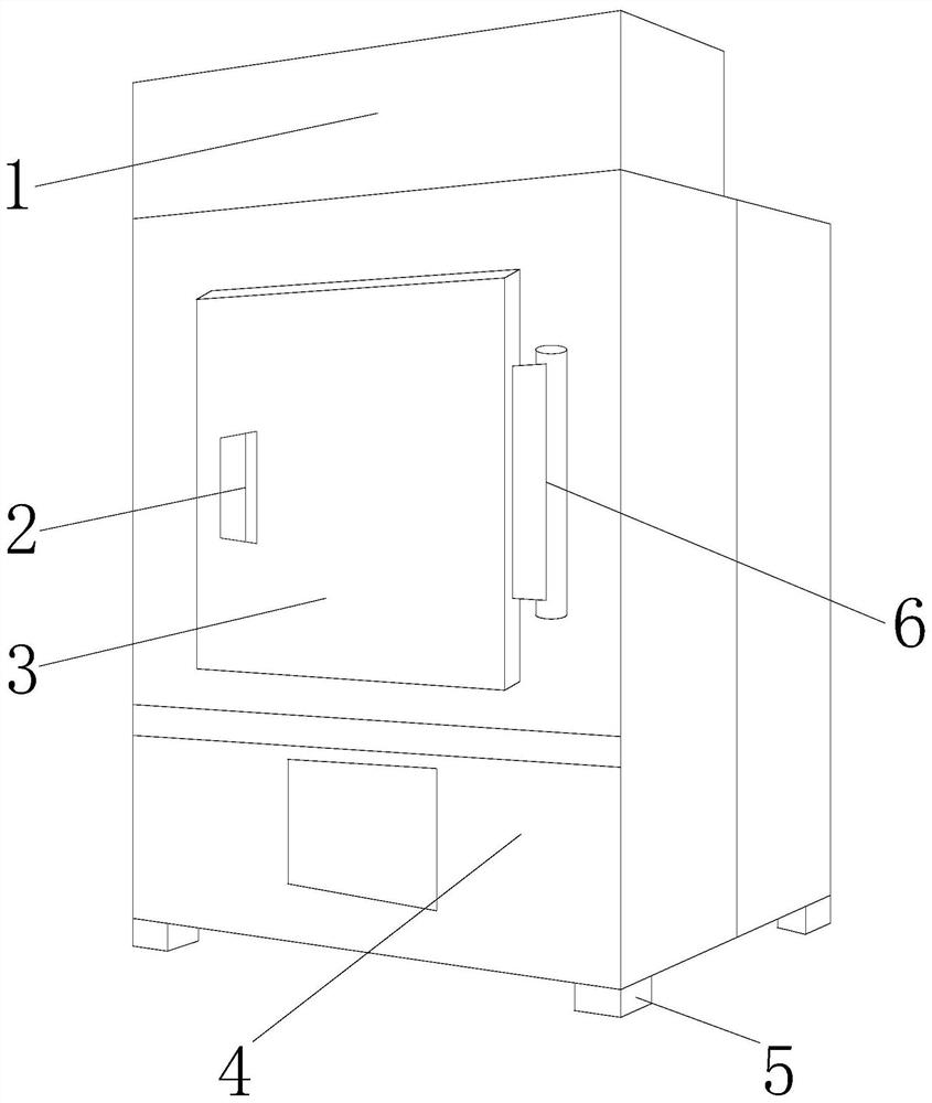 An automatic textile processing and drying device